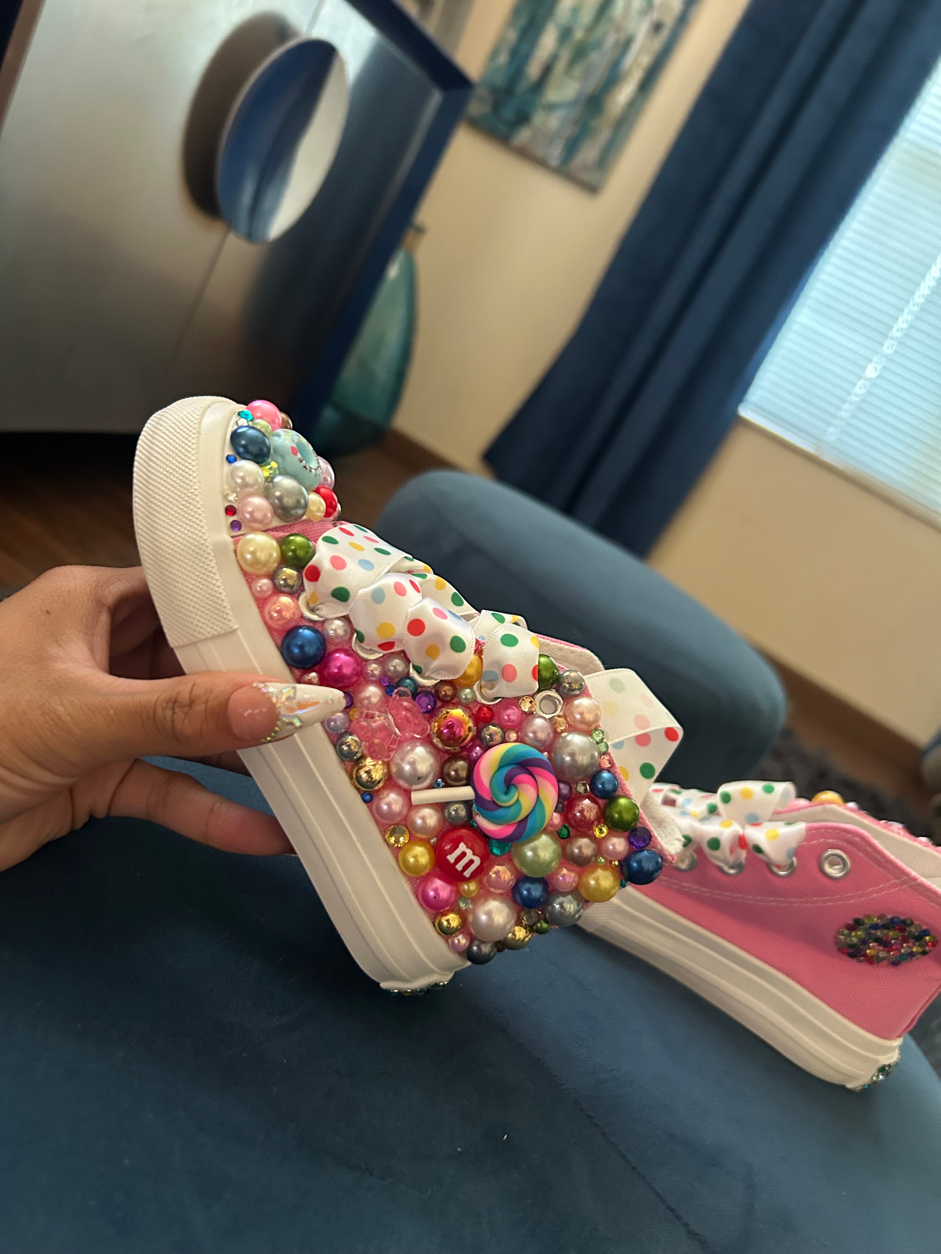 Candy Crush Pearl Shoes 🎀🍡