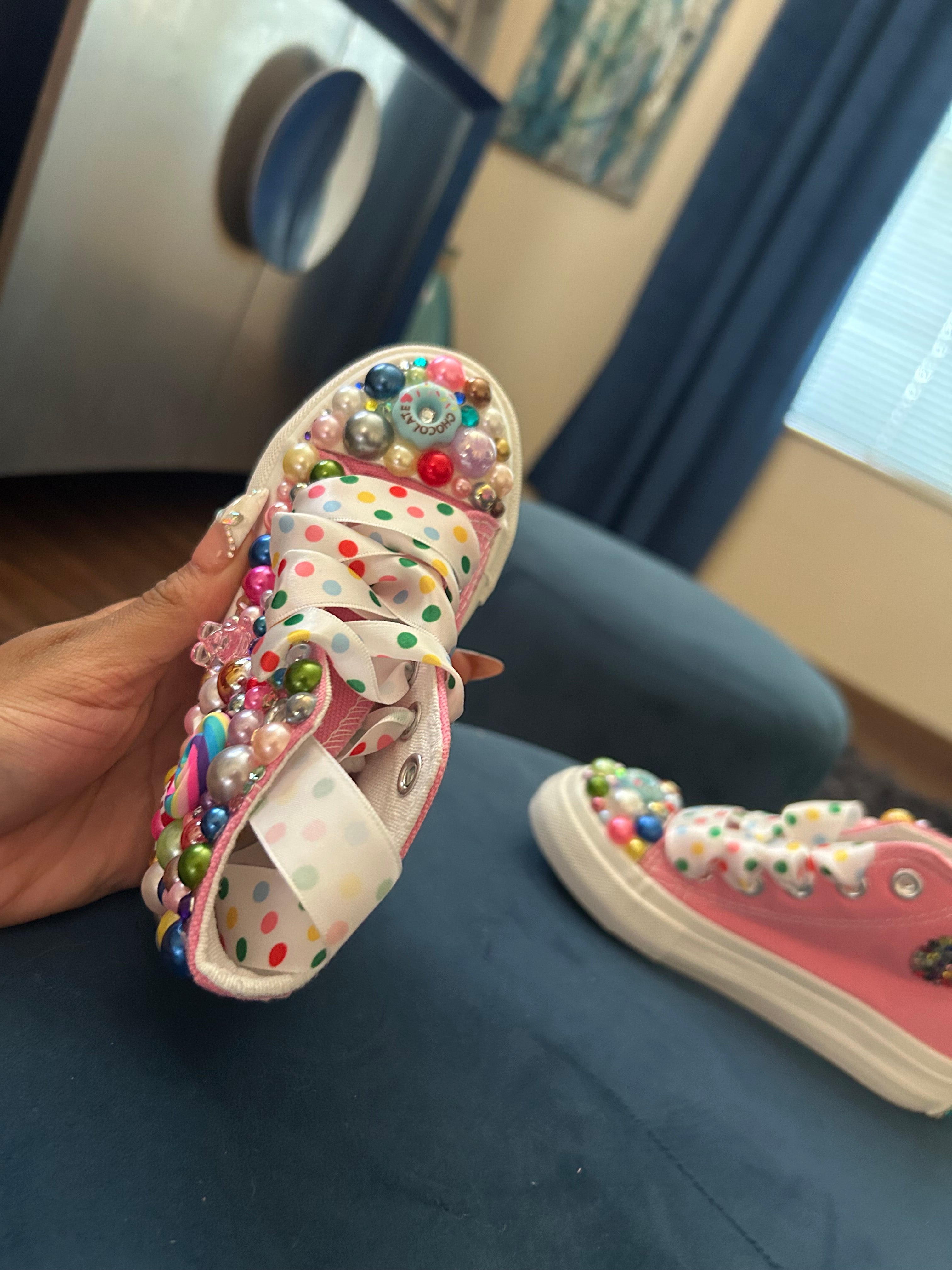 Candy Crush Pearl Shoes 🎀🍡